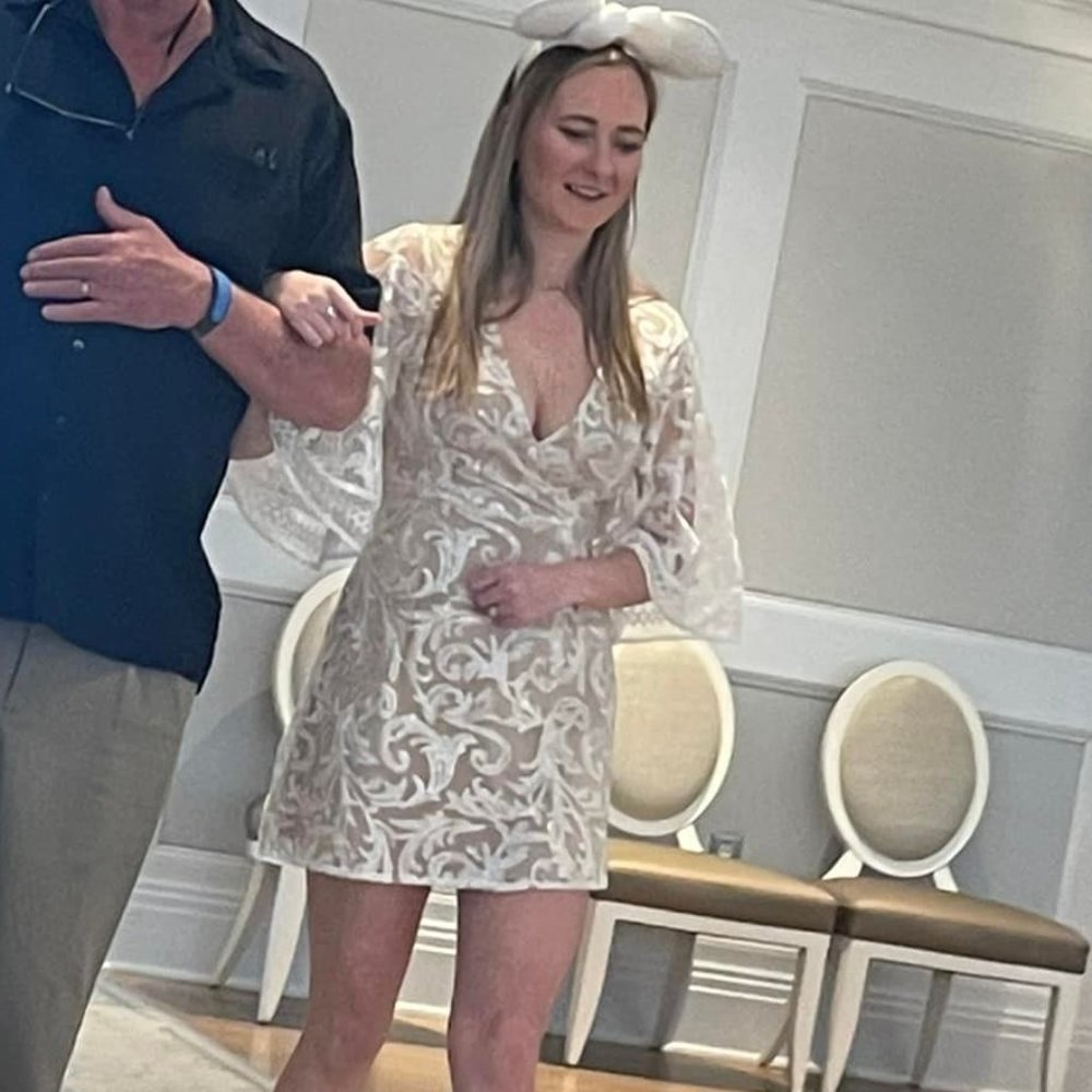 Lulu's White Short Boho Dress
